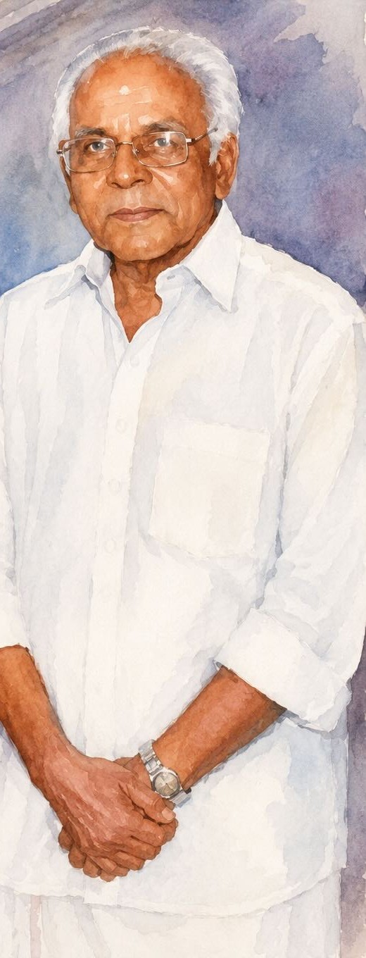 Nair Uncle, in white